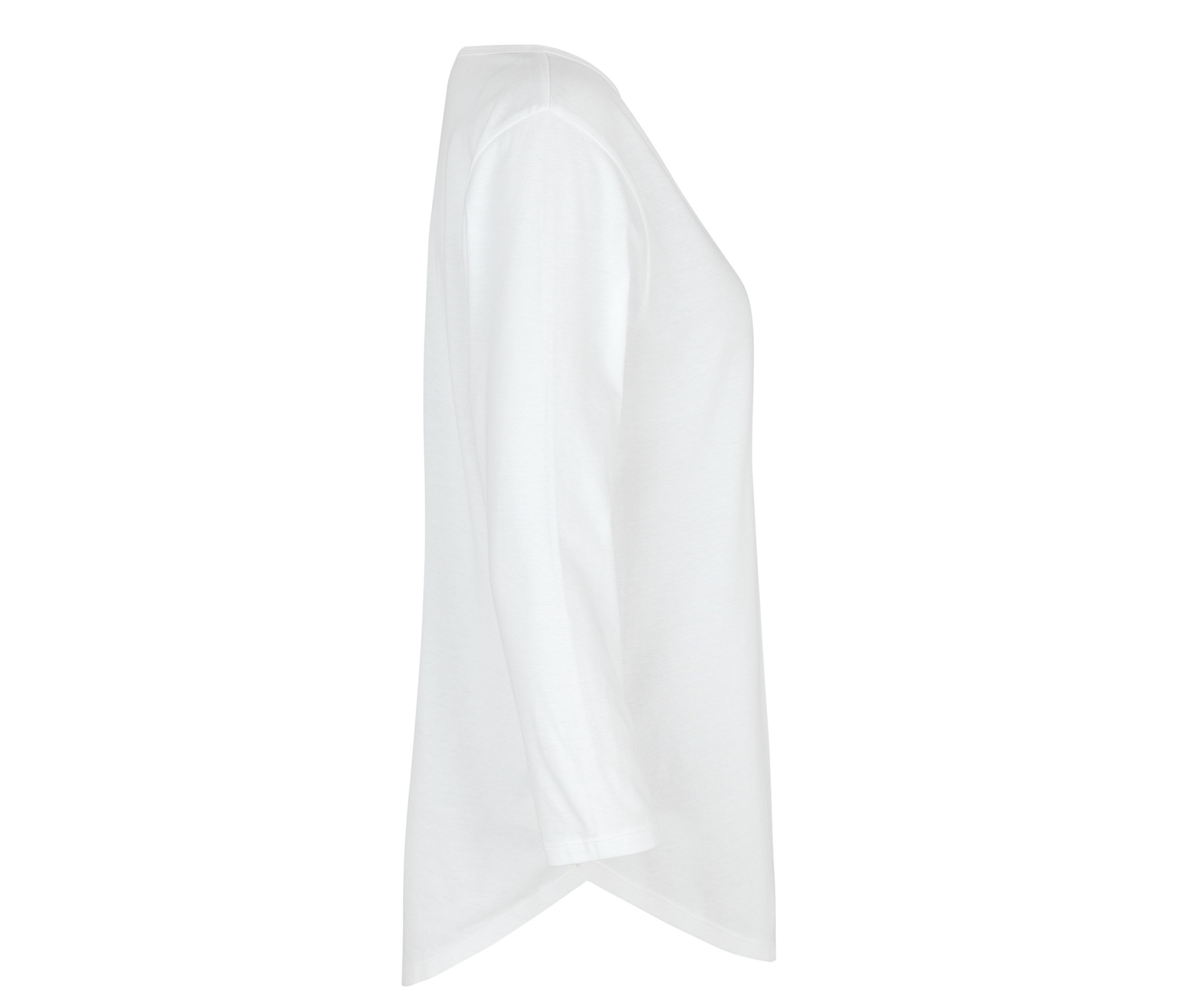 LADIES THREE QUARTER SLEEVE T-SHIRT