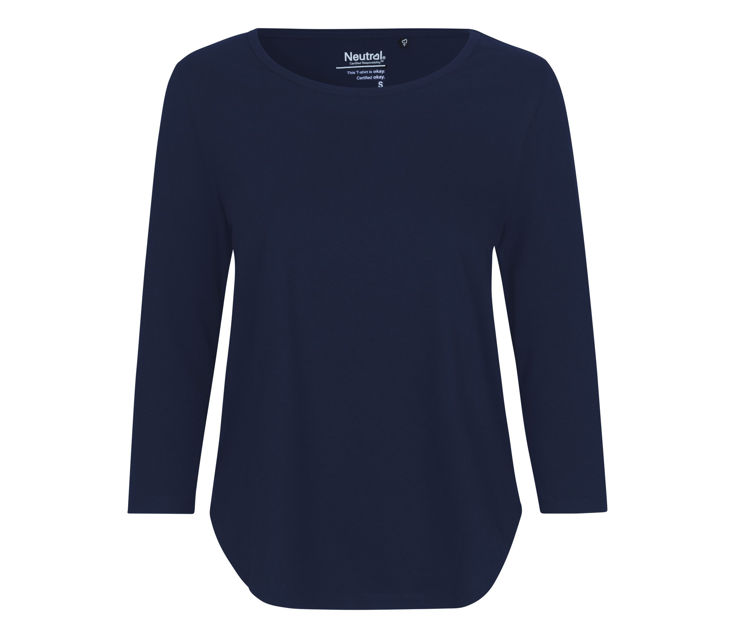 LADIES THREE QUARTER SLEEVE T-SHIRT